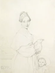 Madame Baltard and her Daughter, Paule, 1836